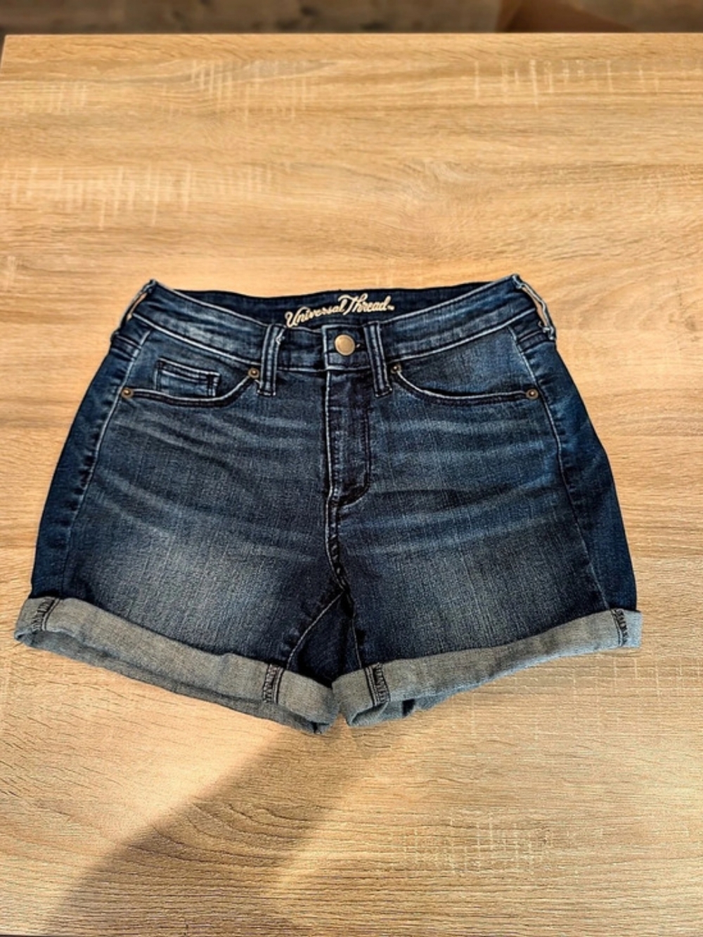 Universal Thread Denim Jean Shorts in Blue Size 0/25 Like New